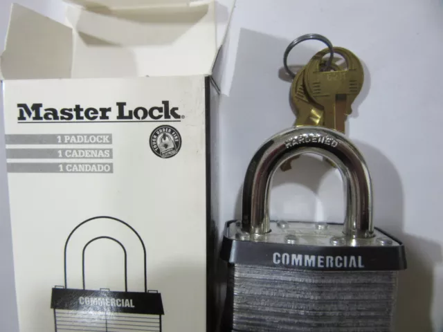 Master Lock 5KA Heavy Duty 2 pouces large cadenas clé similaire NEUF !!! Livraison gratuite 2