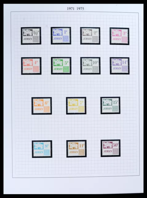 Lot 37370 Almost complete, MNH stamp collection Channel Islands 1969-2007.