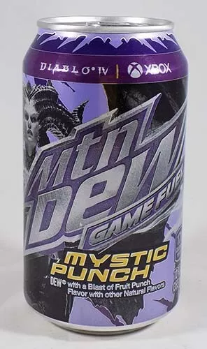 Mountain Dew Xbox Diablo IV Fuel Game Fruit Ponch USA 2023 New Full Limited