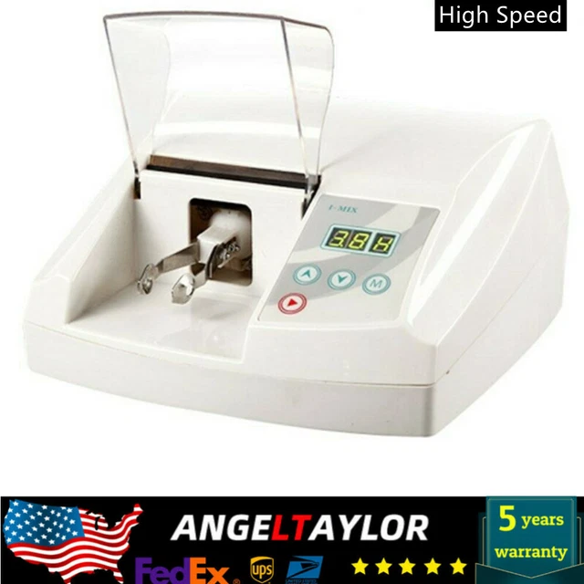 Dental Lab Digital Amalgamator Amalgam Capsule Mixer Triturator Controller 110V