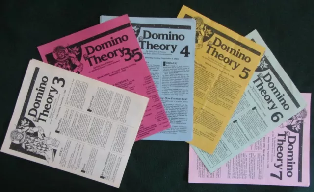 LOT~DOMINO THEORY~DAILY NEWS OF NOLACON~46th WORLD SF CON~12 ISSUES + THE MASQUE