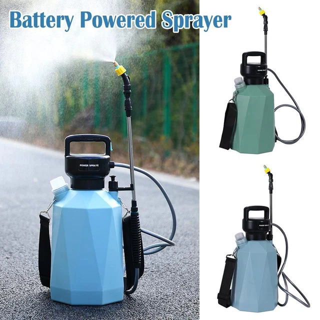 BATTERY POWERED SPRAYER 5L Electric Garden Sprayer with Ha USB