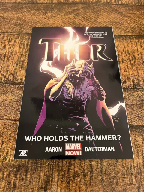 Thor Vol. 2: Who Holds The Hammer? by Jason Aaron (Paperback, 2016)