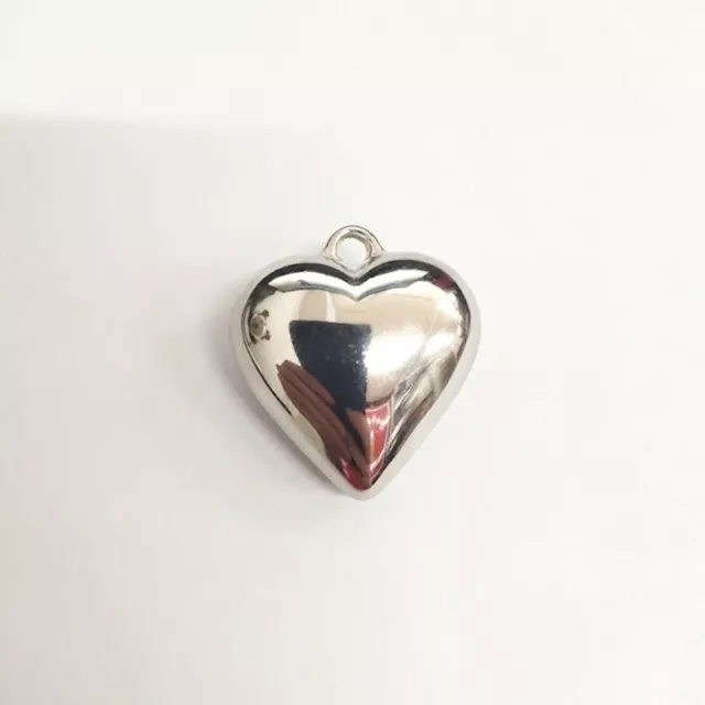 Set of 10 CCB Heart Pendants Heart Dangles Bracelet Bangle Jewelry Making Tools