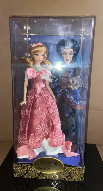 Disney Store Fairytale Designer Collection Cinderella Lady Tremaine Lucifer LE