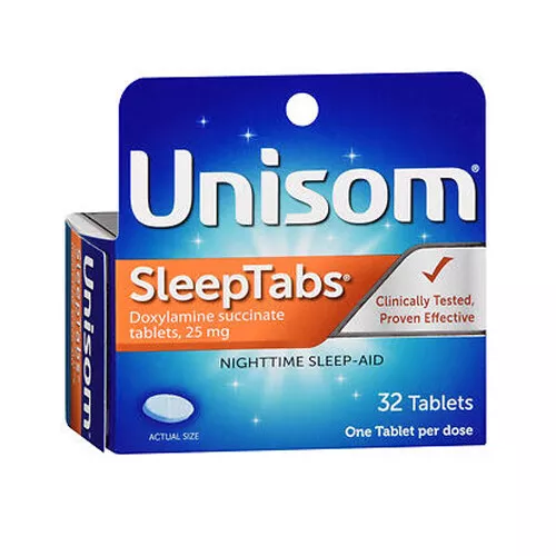 Ayuda nocturna para dormir Unisom cuenta de 1 de Unisom