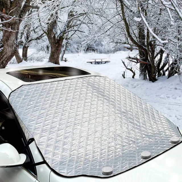 Aimant Anti neige gel voiture pare-brise pare-soleil voiture pare-brise  aimant voiture pare-brise pare-soleil couverture voiture Protection  couverture noir 
