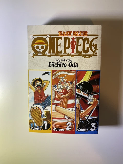 One Piece, Volumes 1-3: East Blue: Includes vols. 1, 2 & 3 by Eiichiro Oda Manga
