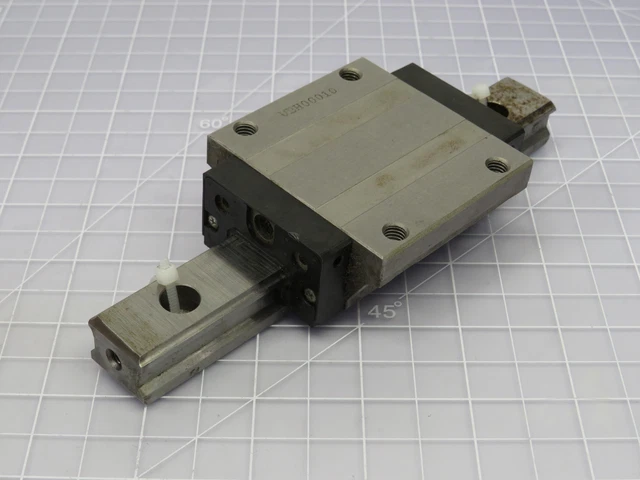 THK SHS20E Linear Bearing Block on a 6 In Rail T186278