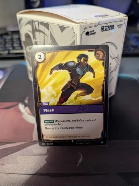 FLASH - RIFTBOUND Origins - Proving Grounds - 011/024 $70.00 - PicClick CA