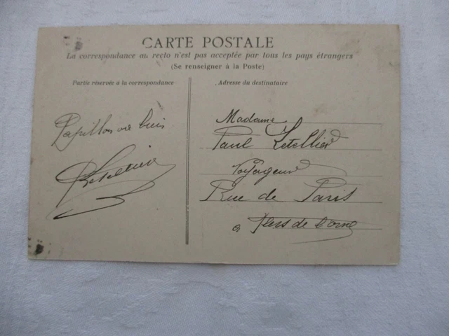 Cpa Orne 61 Surroundings De Flers La Lande Patry If Dating From Jules Cesar 2