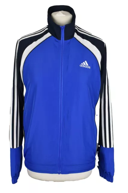 ADIDAS Blue Windcheater Jacket size 32/34 Boys Outdoors Outerwear Kids Youth