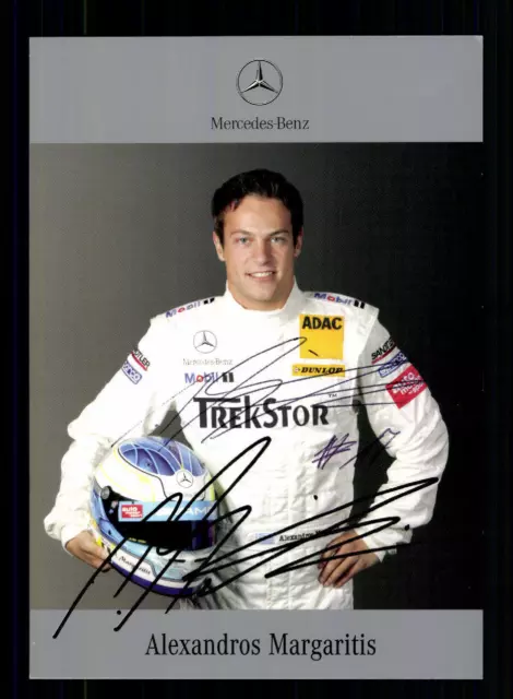 Alexandros Margaritis Autogrammkarte Original Signiert Motorsport + A 210344