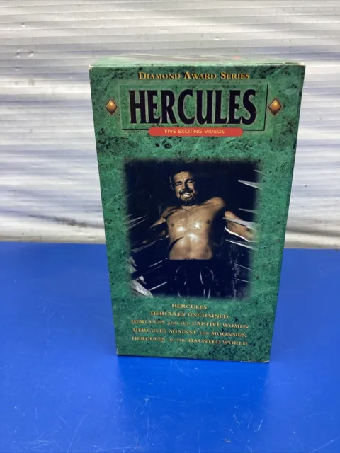 Hercules: Five Exciting Videos - VHS Tape - TV Show - 5 Tape Box Set 2