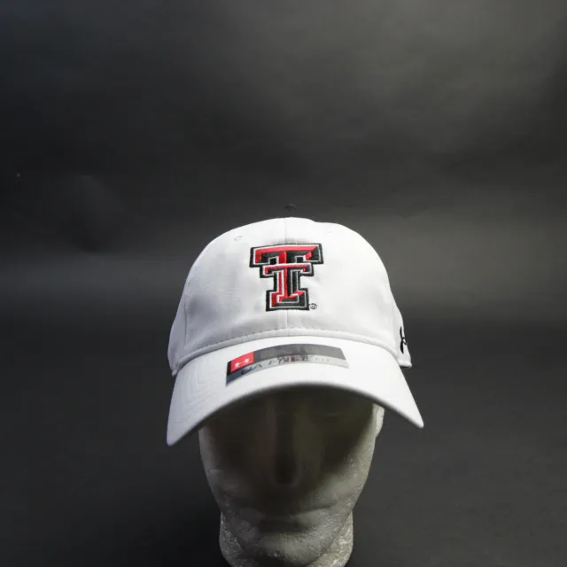 Texas Tech Red Raiders Under Armour Fitted Hat Men's White New