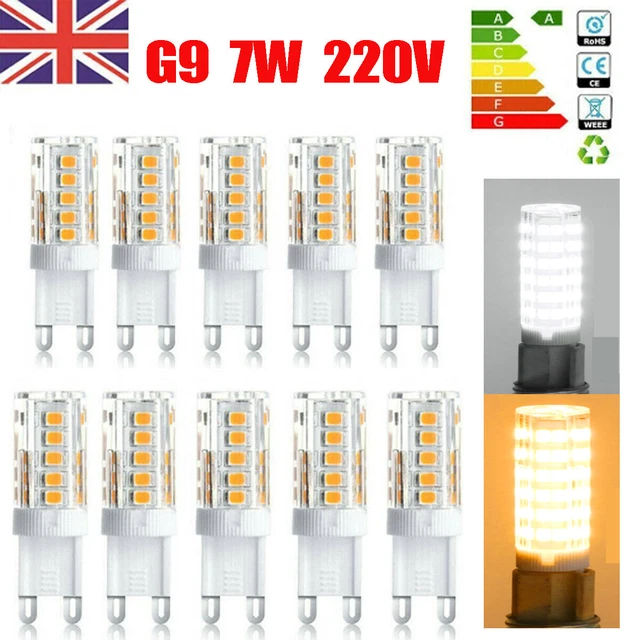 5pcs G9 LED 7W Light Bulb Capsule light Replacement For G9 Halogen Capsule Bulbs