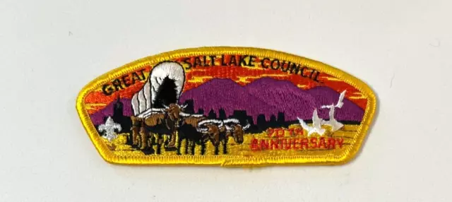 Boy Scout Great Salt Lake Council CSP S-11 70th Anniversary 1988