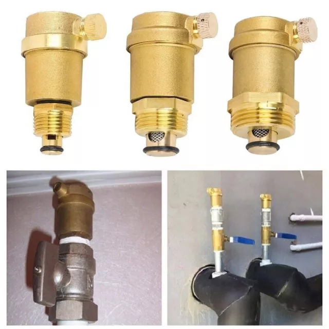 High Temperature Resistant Brass Exhaust Air Vent Valve Pressure 12 34 1