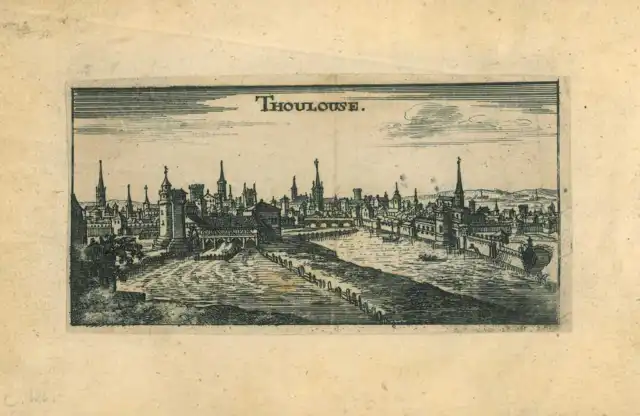 View of Toulouse and Chalons-en-Champagne