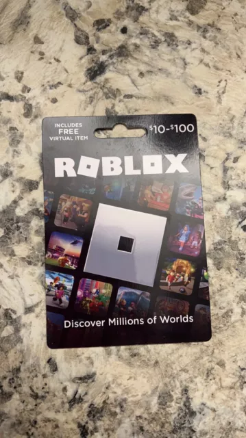 Roblox $10 Digital Gift Card [Includes Free Virtual Item] [Digital