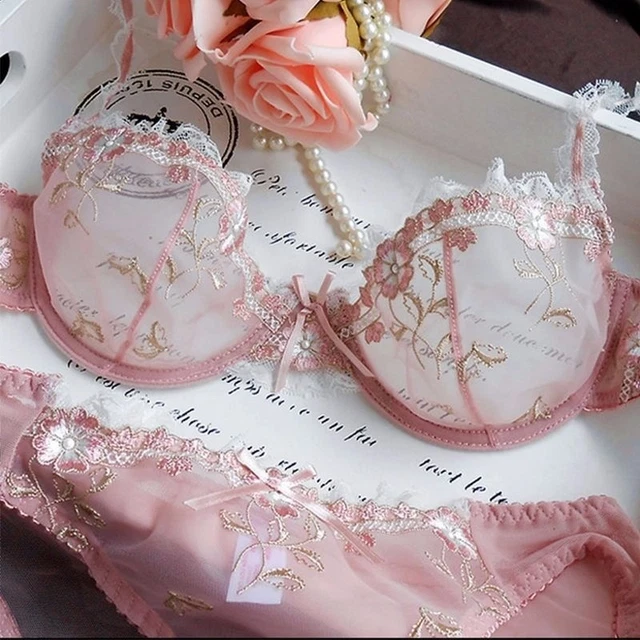 https://www.picclickimg.com/WJoAAOSw5UZY9Kvu/Ladies-Underwear-Sheer-Lace-See-through-Floral-Bra-Sets.webp