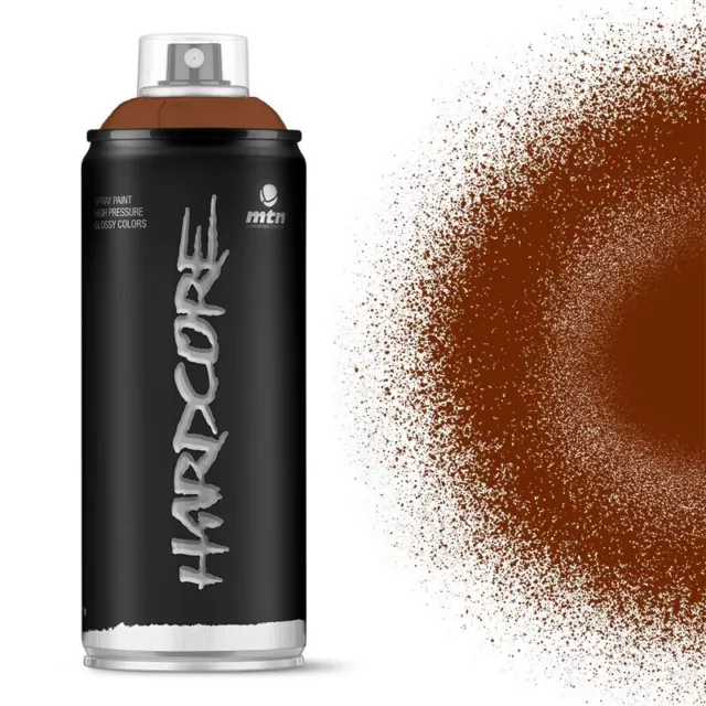 MTN Montana Colors Hardcore Spray Paint 400ml - RV 18 Rust Red - Single Can