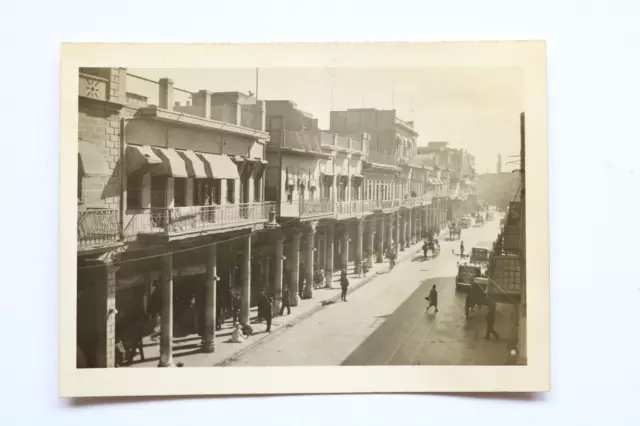 Iraq, Baghdad, Street Scene, ca. 1942 Original Photo