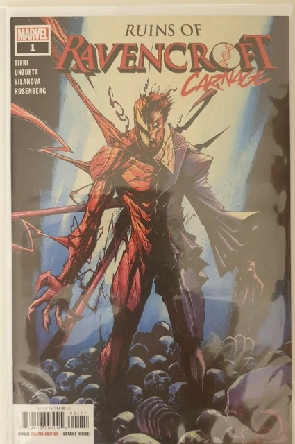 Marvel Ruins of Ravencroft: Carnage #1 Comic Key 1st App Cortland Kassidy NM