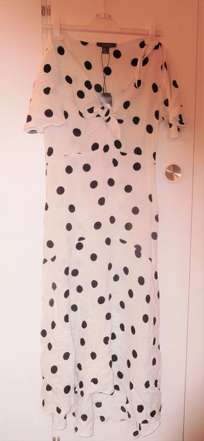 primark white polka dot dress Primark's 10 viral has influencers 'obsessed' Primark polka dot dress -