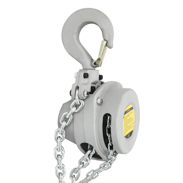 Wiltec Paranco A Catena Manuale V21-1, Capacità Di Carico 1 T, Altezza - 8
