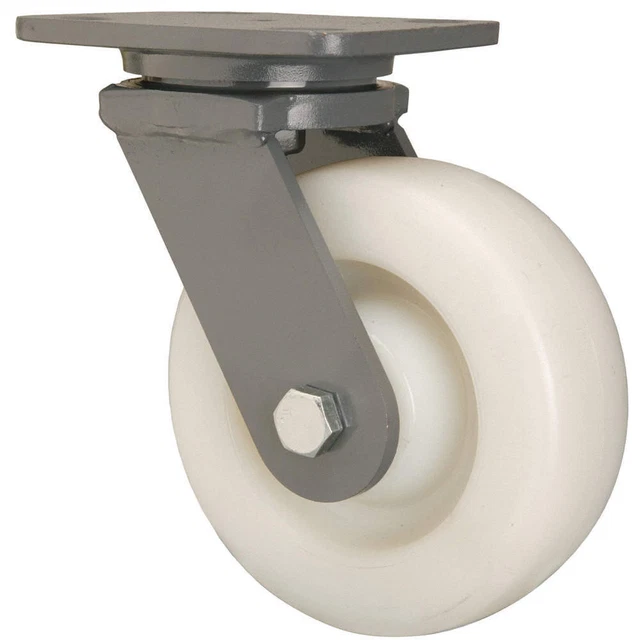 HAMILTON S-WH-6WNB Standard Plate Caster,Swivel,1000 lb.