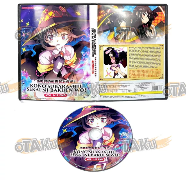 ANIME DVD~ENGLISH DUBBED~Kono Subarashii Sekai Ni Season 1+2(1-22End+Movie)