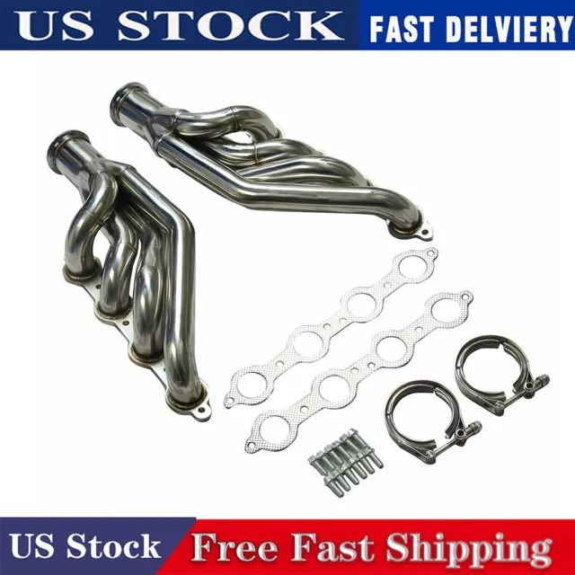 Stainless Turbo Manifold Header for 1997-14 Chevy Small Block V8 Ls1/ls2/ls3/ls6
