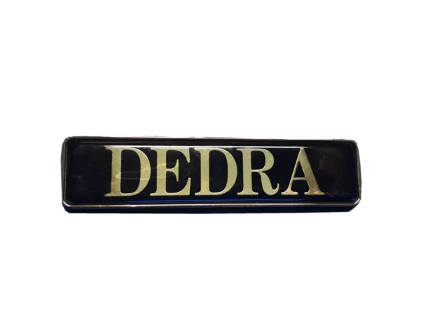 Lancia Dedra Logo Sigla Fregio Stemma Scritta Emblema Targhetta Badge Ovale Nome