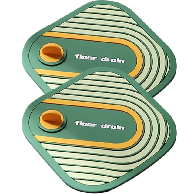 2 pz copertura scarico pavimento gel di ciottoli tappo vasca scarico vasca green