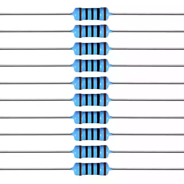 100R Ohm 0.25W 1% Metal Film Resistor - Pack of 100