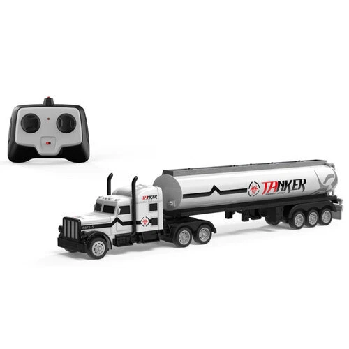 REMOTE CONTROLLED SEMI Truck and Trailer 116 Scale Ages 3+ and Up Home