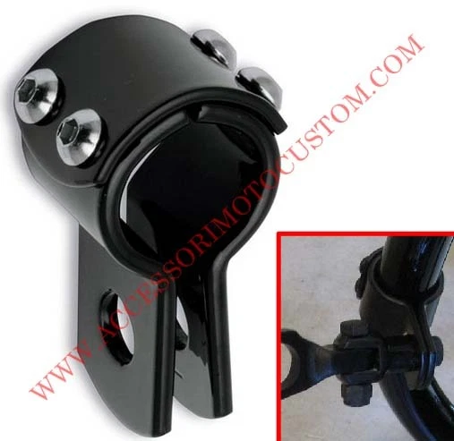 Staffa Universale Per Marmitta Moto - In Acciaio Inox, Supporto Silenziatore Per Tubo Di Scarico - Foto 8