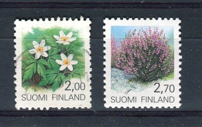 Finlandia 2019 Gomma integra non linguellato FLOREALE maestria 3v S/Un Set cani fiori piante natura FRANCOBOLLI 