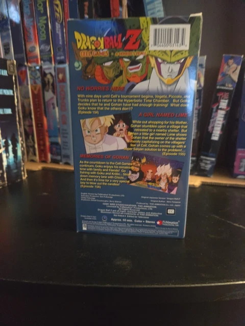 DRAGON BALL Z - Cell Games: A Moments Peace (VHS, 2001, Edited) £10.11 ...