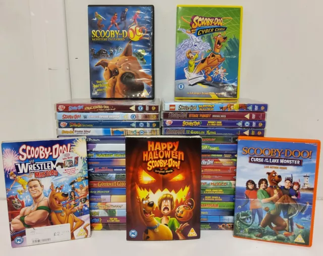39 x Scooby-Doo DVD Joblot - Monsters Unleashed Cyber Chase Wrestlemania (58)