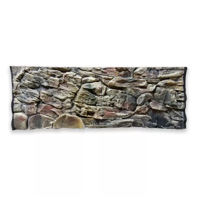 Acquario 3D Sfondo per Parete Roccia 150x60cm Felsnachbildung Malawi Pietra