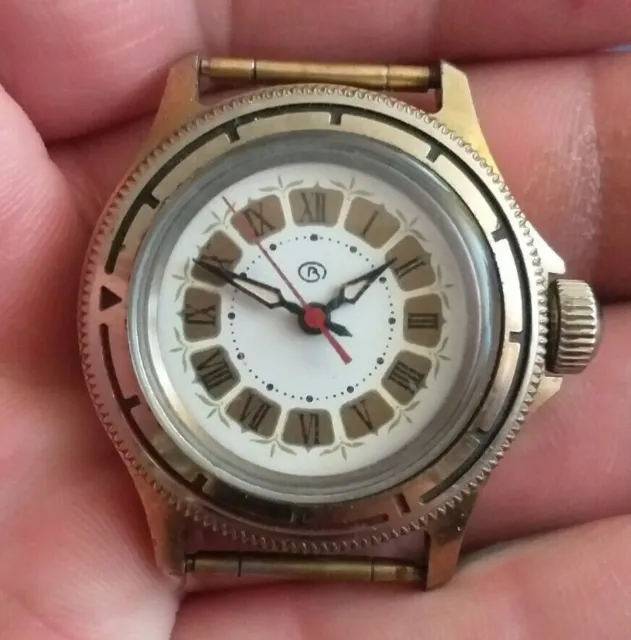 Watch Vostok Junior Komandirskie Wostok Vintage Wristwatch USSR Russia Soviet u