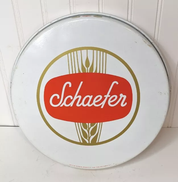 Schaefer Established 1842 Vintage Beer serving Tray