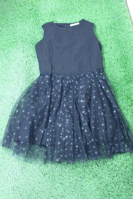 Viktoria Abito Vestito Vestitino Bimba Bambina 16 Anni Nero.