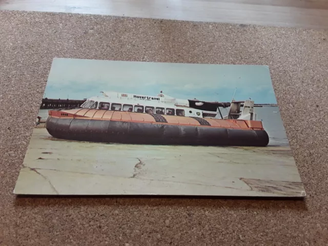 Postcard Hovercraft Ryde Isle Of Wight. Gosport & Southsea To Mundesely Holiday