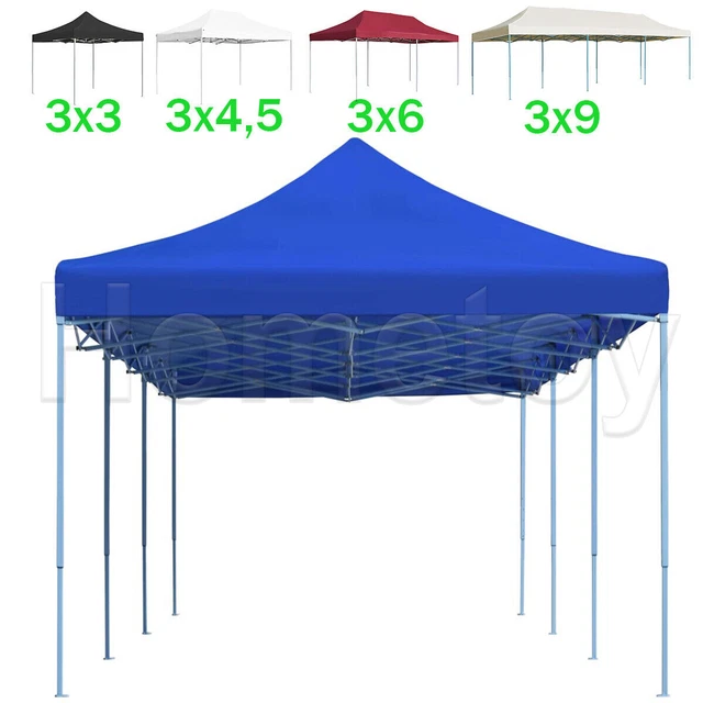 Profi Faltbar Partyzelt Faltpavillon Pavillon Gartenzelt 2x2m -3x9m Festzelt