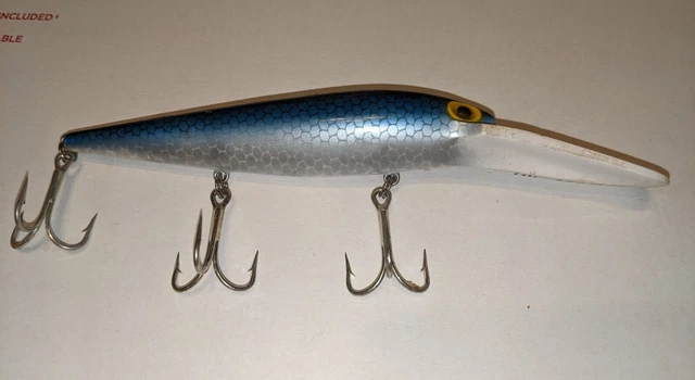 Vintage Mann's Baby 1- Minus Crankbait Brown Crawfish NOS New In Vintage Mann's Baby 1- Minus Crankbait Brown Crawfish NOS New In