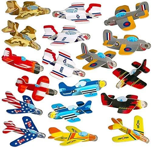 Party Favors for Kids - Bulk Toys - 72 Pack of Airplane Gliders Bulk Party