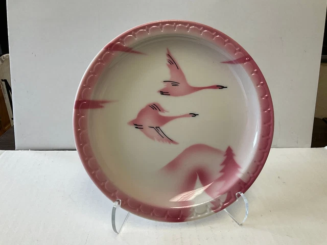 CMStP&P Milwaukee Road Railroad Dining Car China The Traveler 6 1/4" Plate 2